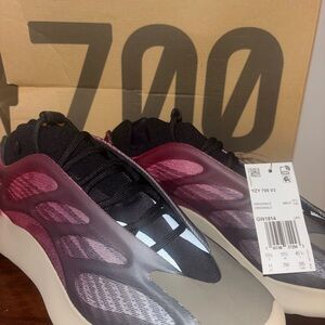 Adidas YZY 700 V3 Sneakers in Red and Gray